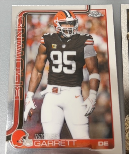 2025 Topps Chrome #70 Myles Garrett — front