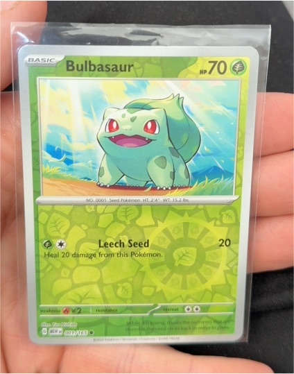 2023 Pokémon Scarlet & Violet 001 Bulbasaur — front