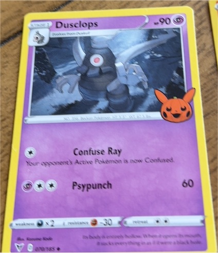 2023 Pokémon TCG Trick or Trade #070 Dusclops — front