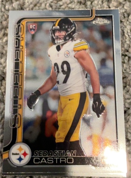 2025 Topps Chrome #370 Sebastian Castro — front