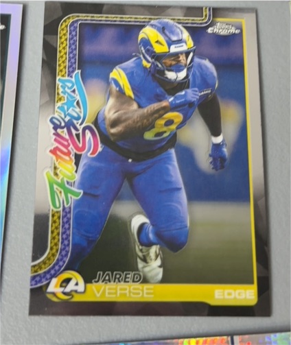 2025 Topps Chrome Football Future Stars #FS-24 Jared Verse — front