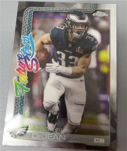2025 Topps Chrome #FS-20 Cooper DeJean Future Stars — front