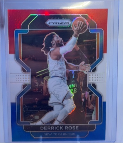 2021-22 Panini Prizm #82 Derrick Rose — front