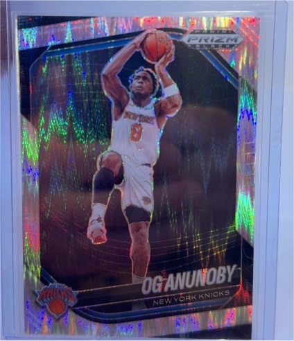 2024-25 Panini Prizm Black #111 OG Anunoby — front