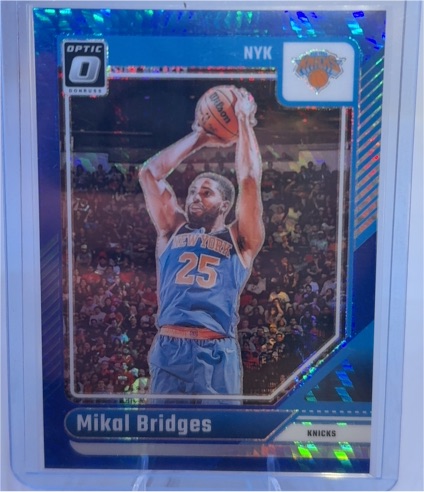2024-25 Panini Donruss Optic #217 Mikal Bridges — front