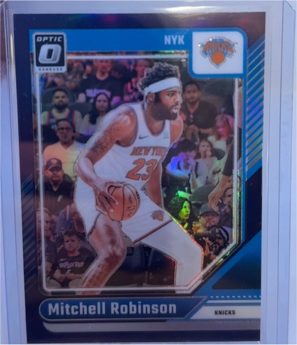 2024-25 Panini Donruss Optic #96 Mitchell Robinson — front