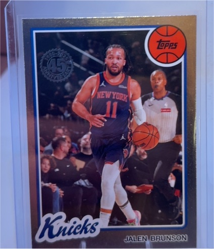 2025-26 Topps #80BK-95 Jalen Brunson — front