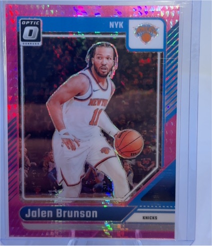 2024-25 Panini Donruss Optic #78 Jalen Brunson — front