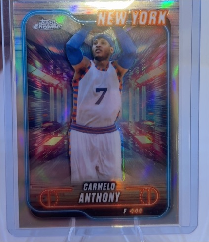 2024-25 Topps Chrome #83 Carmelo Anthony — front