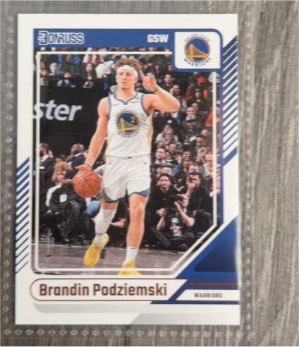 2024-25 Donruss #22 Brandin Podziemski — front