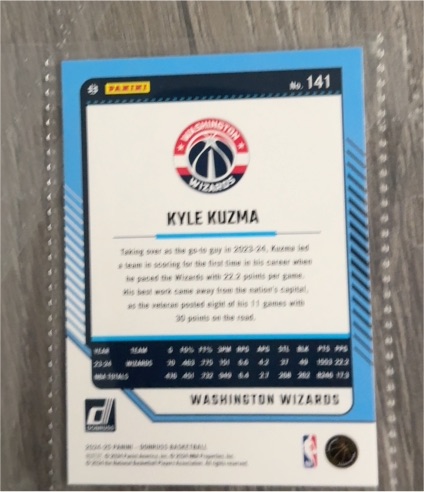 2024-25 Panini Donruss #141 Kyle Kuzma — front