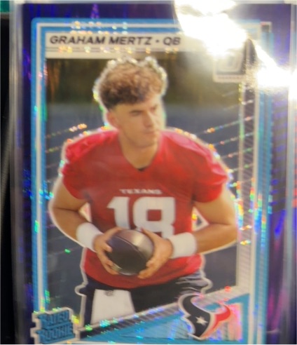 2025 Donruss Optic #259 Graham Mertz — front