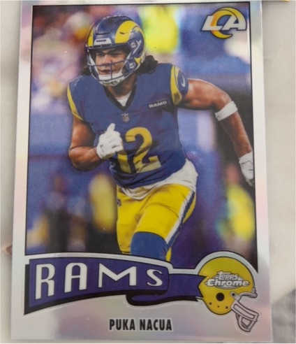 2025 Topps Chrome #1975-19 Puka Nacua — front