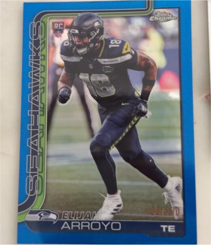 2025 Topps Chrome #396 Elijah Arroyo — front
