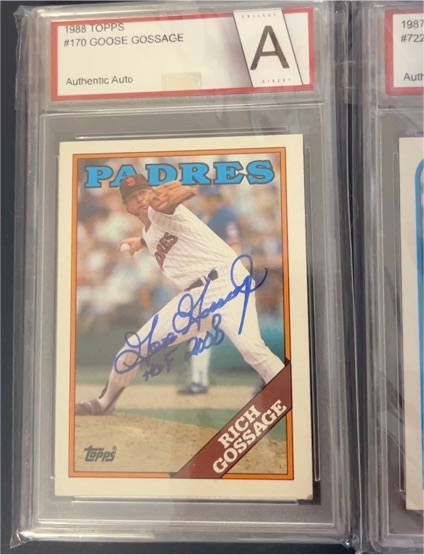 1988 Topps #170 Rich Goose Gossage — front