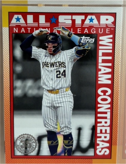 2025 Topps Series 2 #90AS-42 William Contreras — front