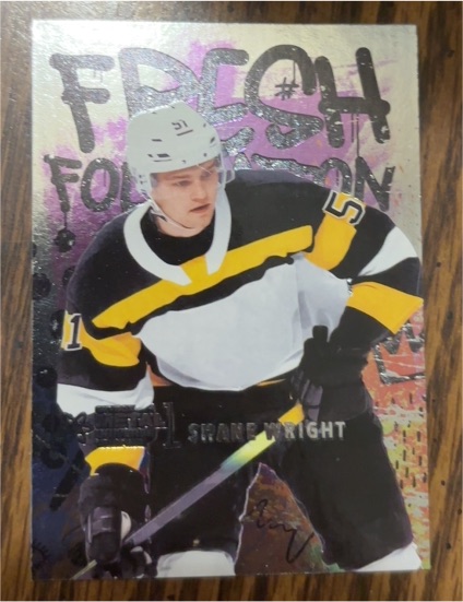 2021 Skybox Metal Universe Champions #FF16 Shane Wright Fresh Foundation — front