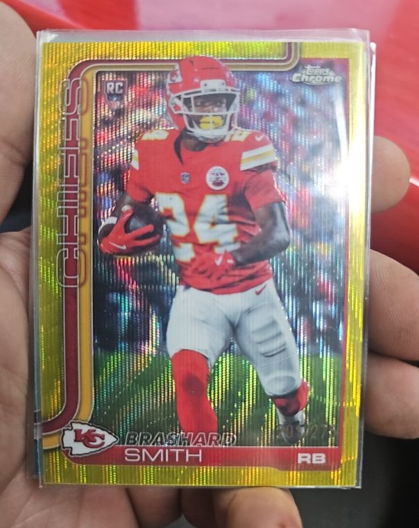 2025 Topps Chrome #311 Brashard Smith — front