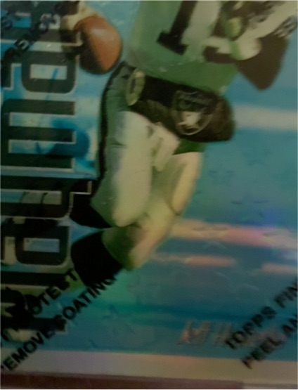 1996 Topps Finest #161 Tim Brown — front