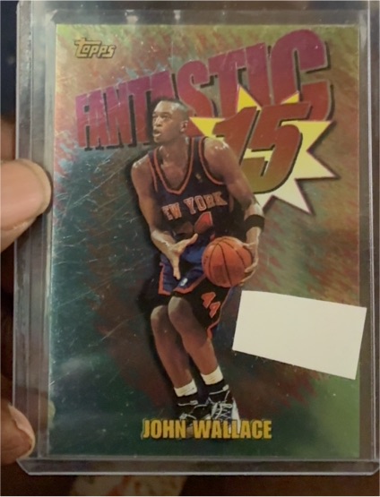 1997-98 Topps Fantastic 15 #F9 John Wallace — front