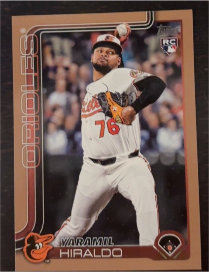 2025 Topps Update #US210 Yaramil Hiraldo — front