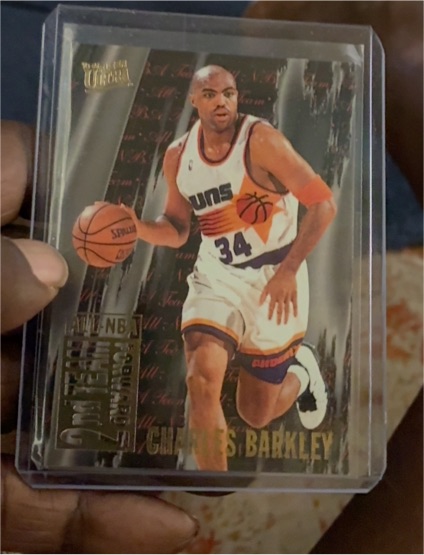 1995-96 Fleer Ultra All-NBA #6 Charles Barkley — front