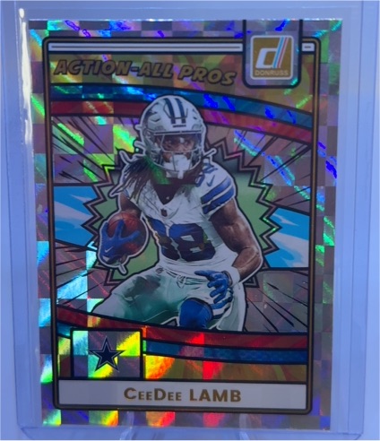 2025 Panini Donruss #AAP-CLA CeeDee Lamb Action All Pros — front
