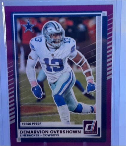 2025 Donruss #175 Demarvion Overshown — front