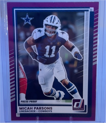 2025 Panini Donruss #109 Micah Parsons — front