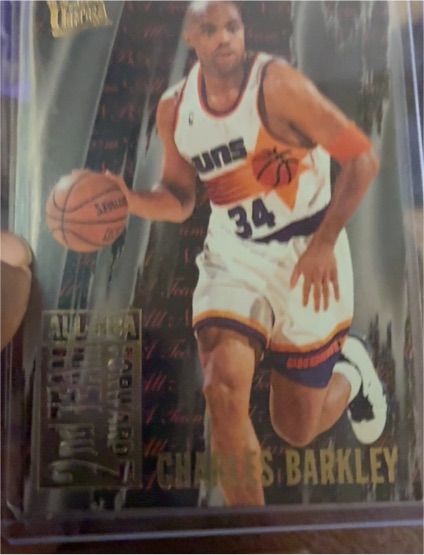 1995-96 Fleer Ultra All-NBA #6 Charles Barkley — front