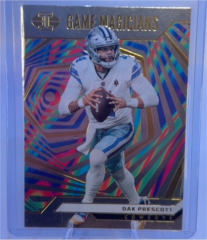 2024 Panini Illusions #3 Dak Prescott Game Magicians — front
