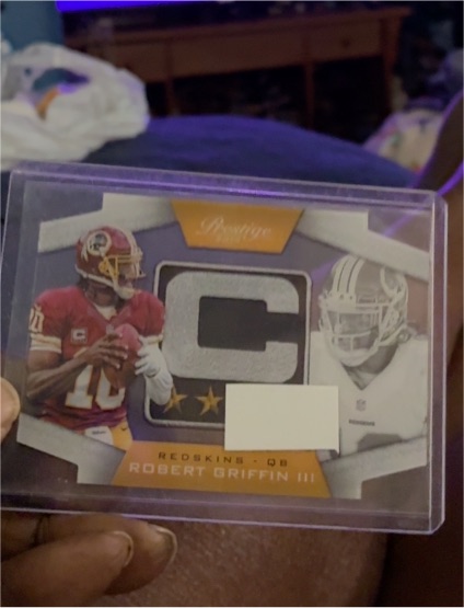 2014 Panini Prestige Captains #19 Robert Griffin III — front