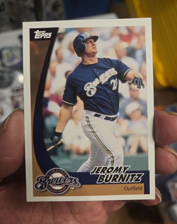 2002 Topps #23 Jeromy Burnitz — front