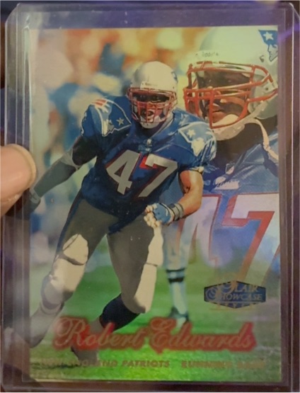 1998 Flair Showcase Row 2 #34 Robert Edwards — front