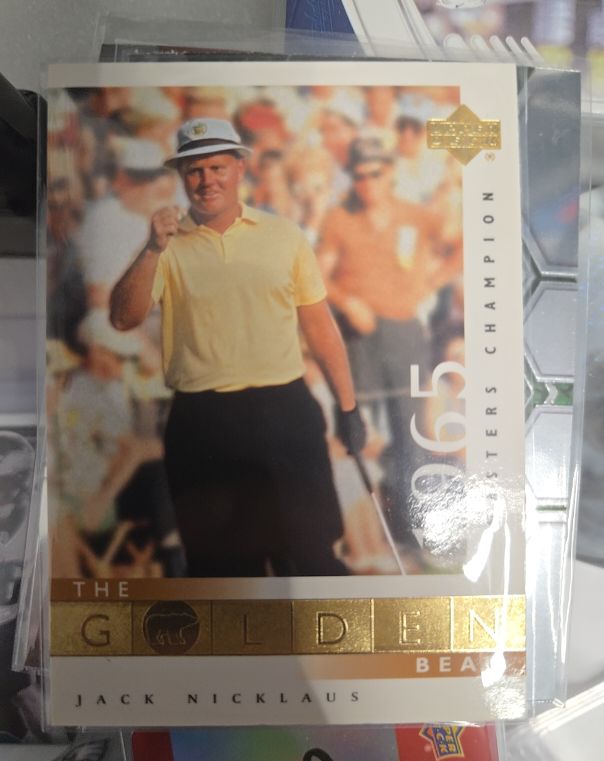 2001 Upper Deck #109 Jack Nicklaus The Golden Bear — front