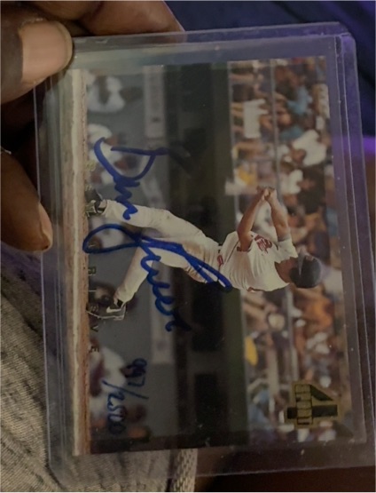 1994 Classic #4000 David Justice — front