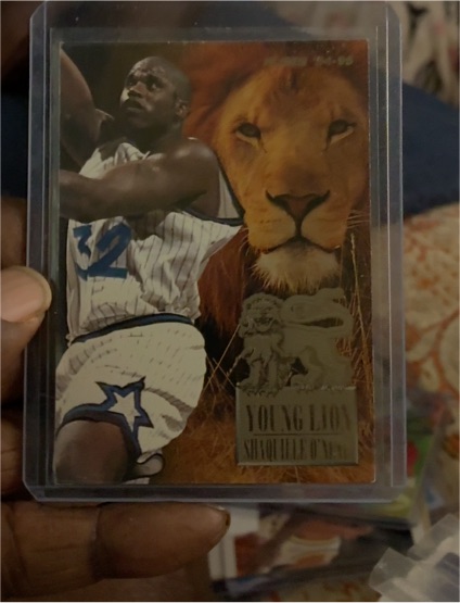 1994-95 Fleer Young Lions #5 Shaquille O'Neal — front
