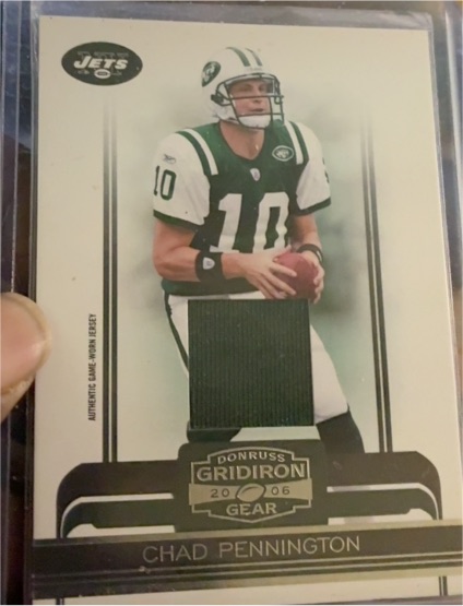2006 Donruss Gridiron Gear #71 Chad Pennington — front