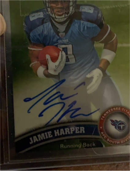 2011 Topps Chrome #181 Jamie Harper — front