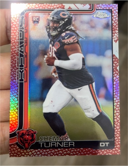 2025 Topps Chrome #303 Shemar Turner — front