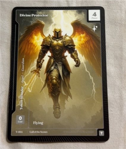 2025 Call of the Stones #T-004 Divine Protector — front