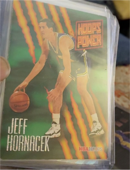 1994-95 Hoops Power Ratings #PR-51 Jeff Hornacek — front