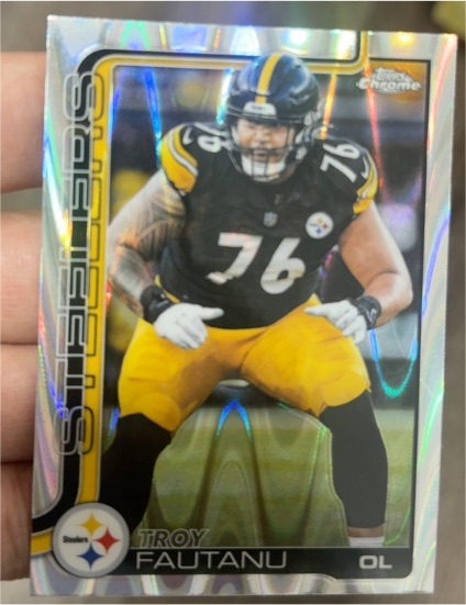 2024 Topps Chrome #295 Troy Fautanu — front