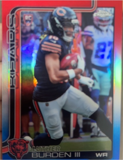 2025 Topps Chrome #334 Luther Burden III — front