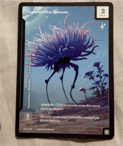 2025 Wonders of the First Existence #2 Awakened Star Blossom — front
