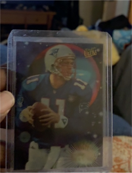 1995 Fleer Ultra Rising Star #3 Drew Bledsoe — front