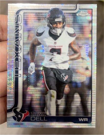 2025 Topps Chrome #123 Tank Dell — front
