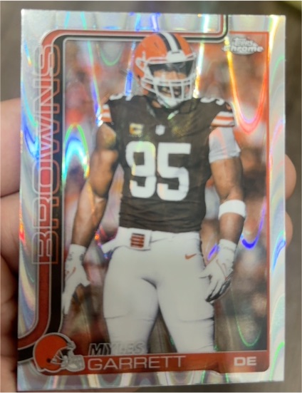 2025 Topps Chrome #70 Myles Garrett — front