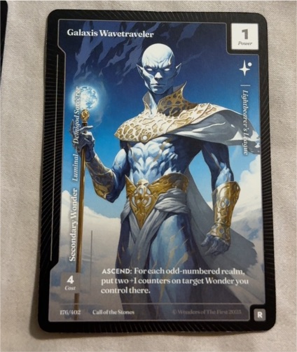 Wonders of the First (2023) #070 Galaxis Wavetraveler — front