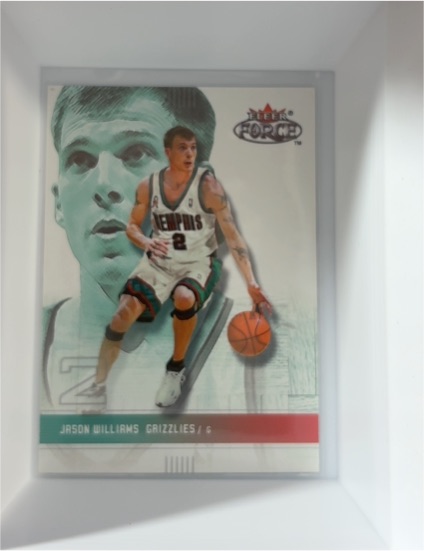 2001 Fleer Force #6 Jason Williams — front